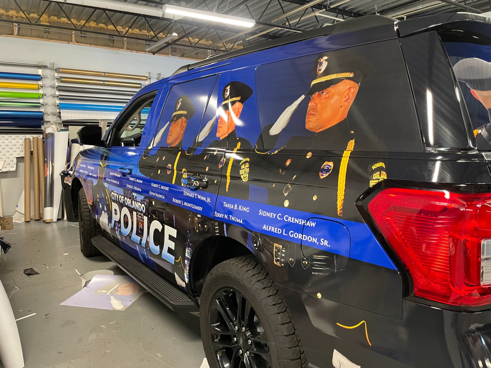 City of Orlando Police Memorial Wrap