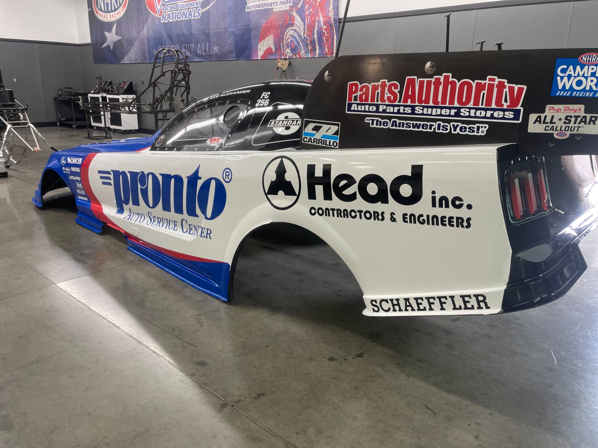 NHRA Funny Car Wrap